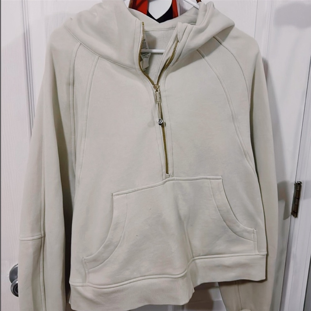 Lululemon Scuba Half Zip Hood